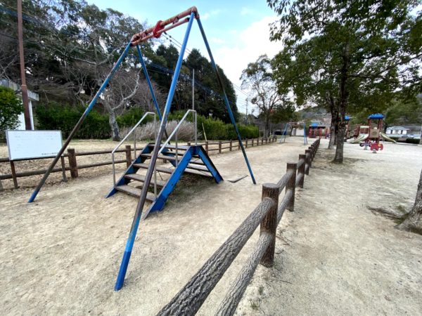 稲佐山公園のターザンロープ