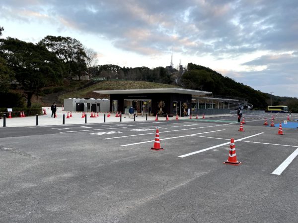 稲佐山公園のスロープカー駅